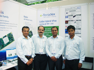 Toradex @ 4th SES of Defense & Aerospace in Bengaluru, 2013
