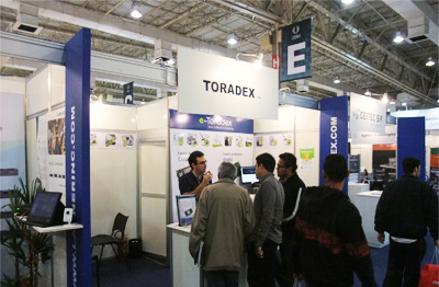 Toradex Booth - ESC expo, Brazil 2013