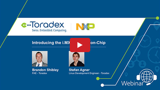 Introducing the i.MX 7 SoC - Toradex and NXP