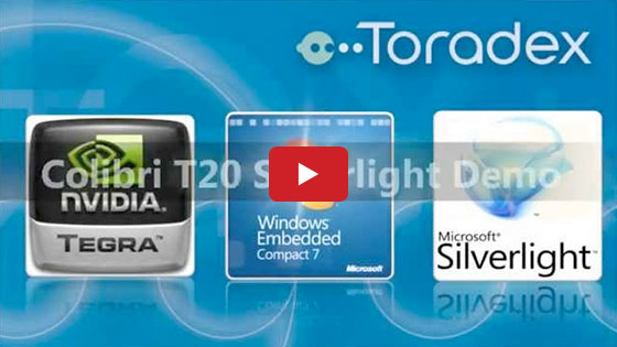 Toradex Colibri T20 Silverlight Demo with Nvidia Tegra 2