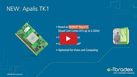 NVIDIA Tegra K1 System on Module - Apalis TK1 - EW 2016