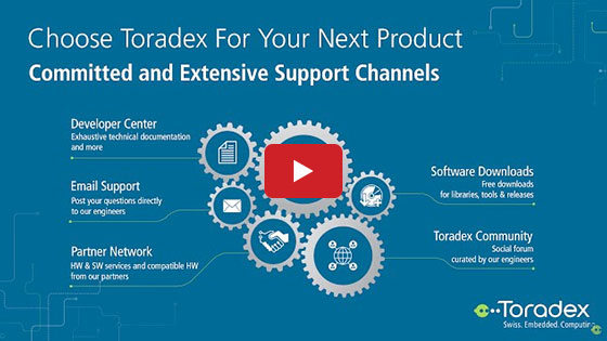 Toradex Support | Features - Embedded Computing Systems
