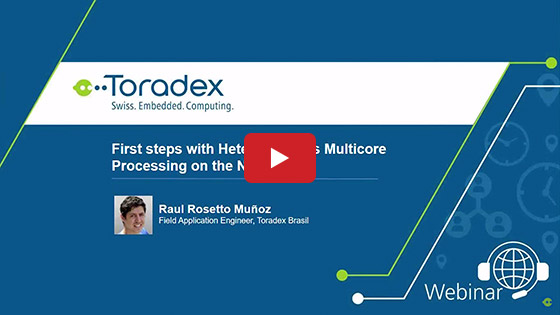First Steps with Heterogeneous Multicore Processing – Colibri iMX7