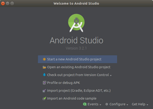 Import an Android code sample