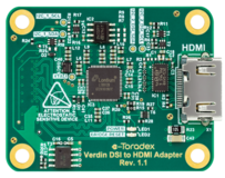 Verdin DSI to HDMI Adapter - Toradex