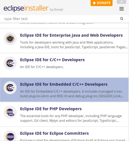 Eclipse Installer