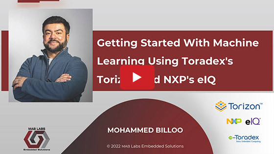 Getting Started With Machine Learning Using Toradex and NXP eIQ