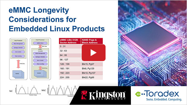 eMMC Longevity Considerations for Embedded Linux Products